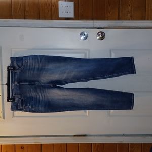 Time & Tru Blue faded high rise skinny jeans NEW CONDITION